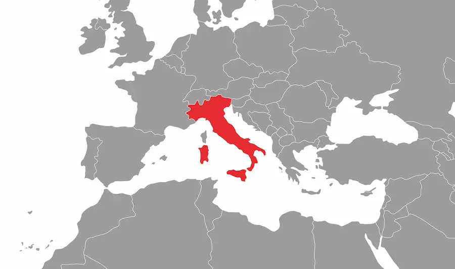 Area of responsibility map for Stefano Torelli — Sales